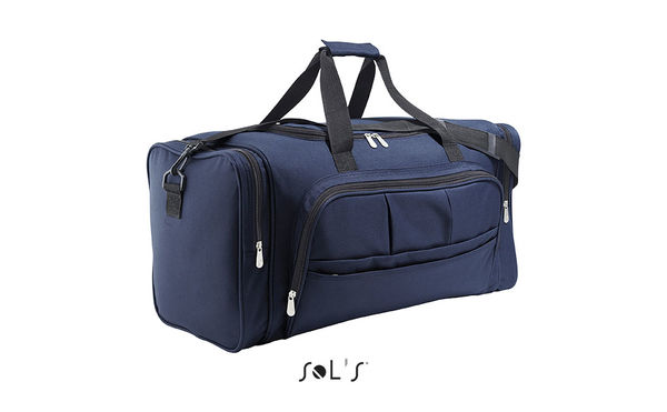 Sac de voyage publicitaire multi-poches polyester | Week-End French marine