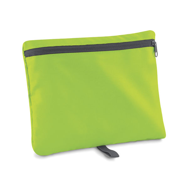 Sac fourre tout pliable personnalisé | Packaway Barrel Bag Lime Green