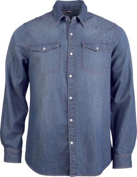 Yodoo | Chemise publicitaire Blue Jean