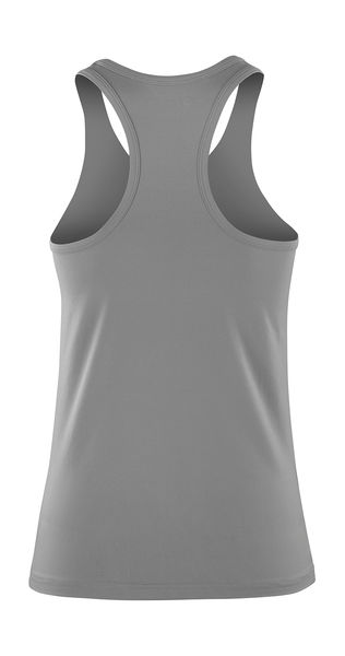 T-shirt cintré publicitaire femme sans manches | Women`s Impact Softex® Top Cloudy Grey