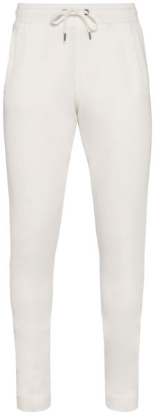 Jogging publicitaire écoresponsable French Terry unisexe  Washed Ivory