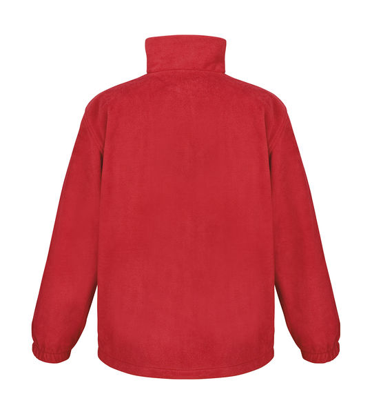 Polaire publicitaire unisexe manches longues | Full Zip Active Red
