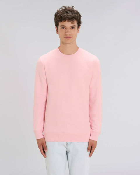 Sweat-shirt col rond iconique unisexe | Changer Cotton Pink