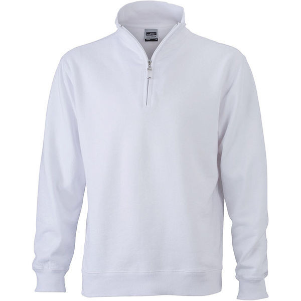 Sweatshirt Publicitaire - Mape Blanc