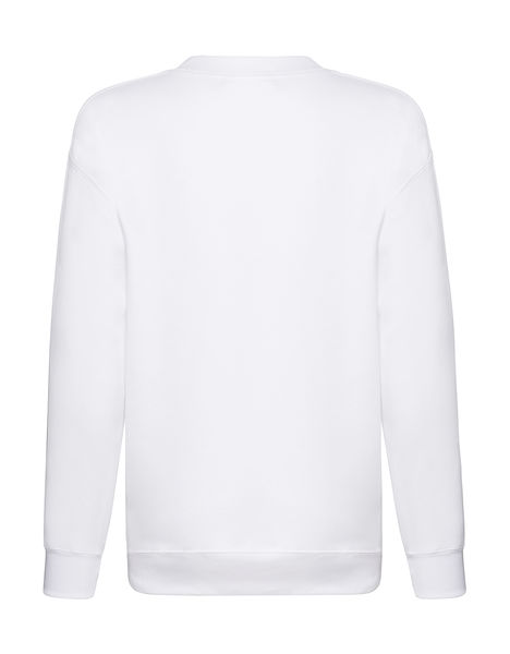 Sweatshirt publicitaire enfants manches longues | Kids Premium Set-In Sweat White