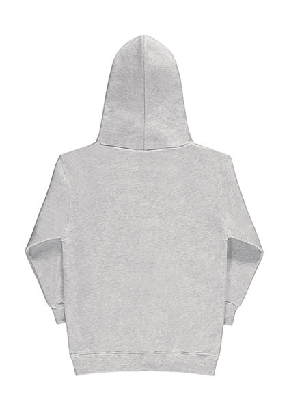 Sweatshirt publicitaire enfants manches longues avec capuche | Ringway Ash Grey
