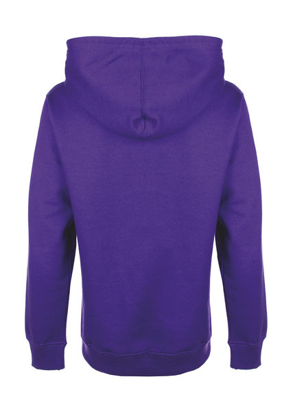 Sweatshirt personnalisé enfants manches longues avec capuche | Junior Hoodie Purple