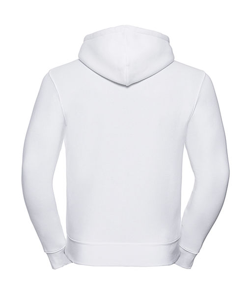 Sweat-shirt zippé capuche publicitaire | Pulaski White