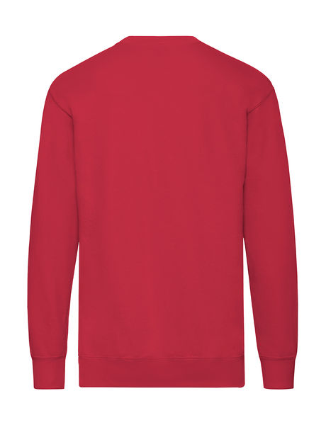 Sweatshirt publicitaire homme manches longues | Lightweight Set-In Sweat Red