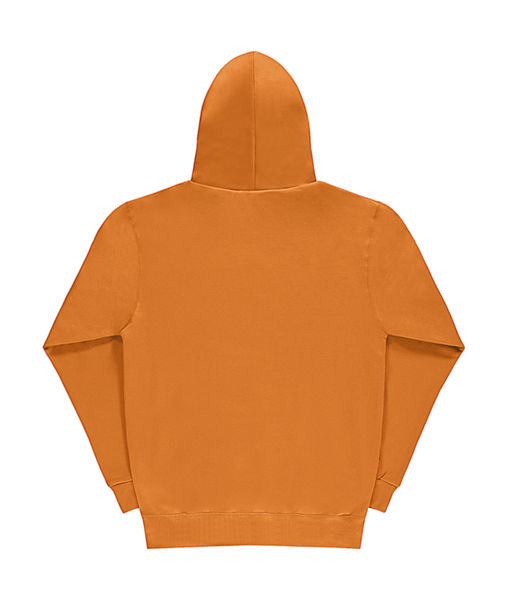 Sweatshirt publicitaire homme manches longues avec capuche | Didsbury Bright Orange