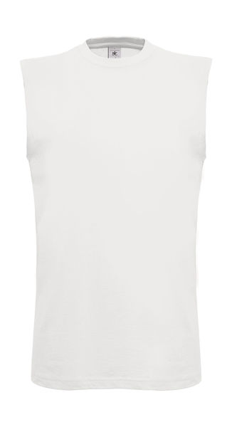 T-shirt publicitaire sans manches | Exact Move Sleeveless White