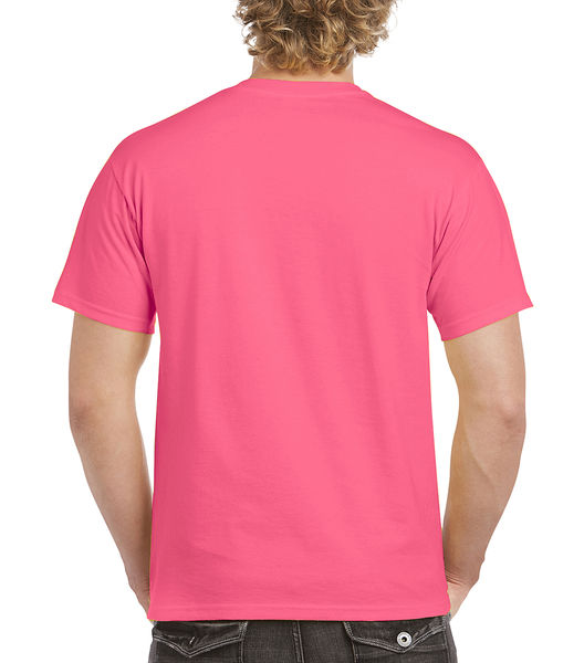 T-shirt homme heavy cotton™ personnalisé | Rimouski Safety Pink