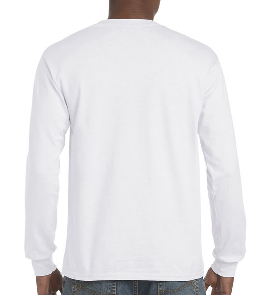 T-shirt manches longues ultra cotton™ personnalisé | Portneuf White