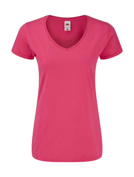 T-Shirt personnalisable | Ladies' Iconic 150 Fuchsia