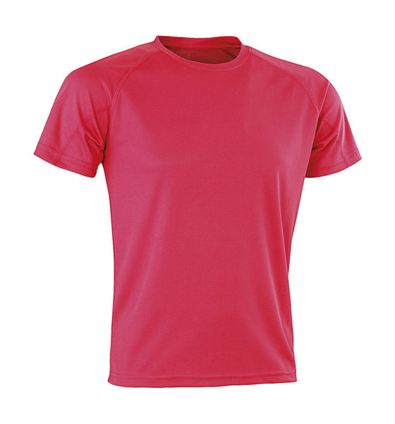 T-shirt publicitaire manches courtes raglan | Aircool Fluorescent Pink