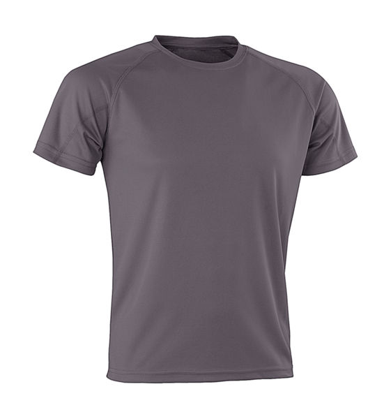 T-shirt publicitaire manches courtes raglan | Aircool Grey