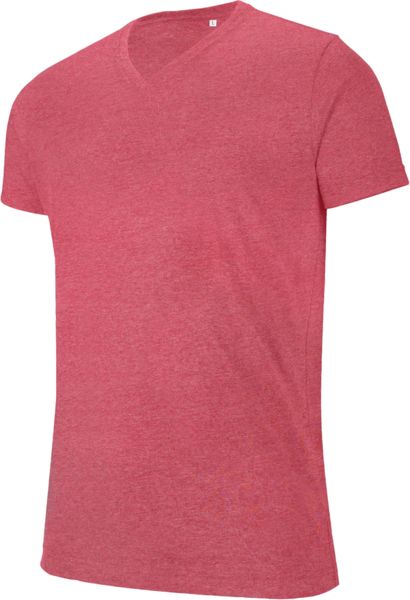 Yoovu | T-shirts publicitaire Red heather 