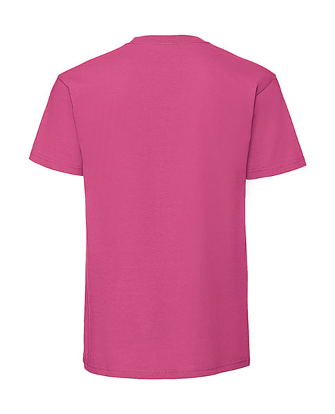 T-shirt publicitaire homme manches courtes | Ringspun Premium T Fuchsia