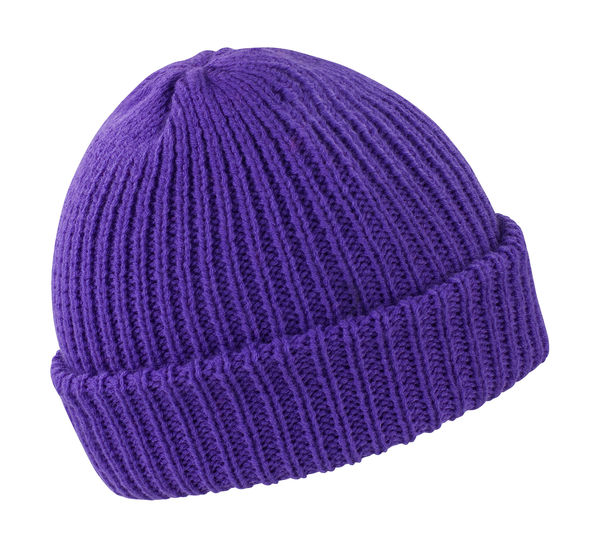 Bonnet tricoté personnalisé unisexe | Whistler Purple