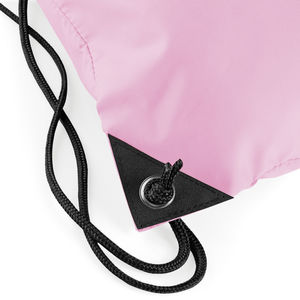 Sac à dos cordelettes publicitaire | Premium Gymsac Classic Pink
