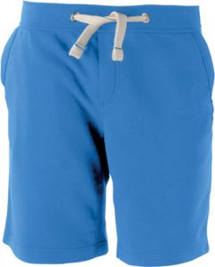 French Terry | Bermuda publicitaire Light royal blue
