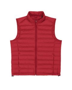 Bodywarmer recyclé homme publicitaire | Stanley climber Red