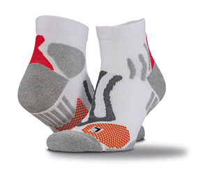 Chaussettes personnalisées | Technical Compression Sports Socks White