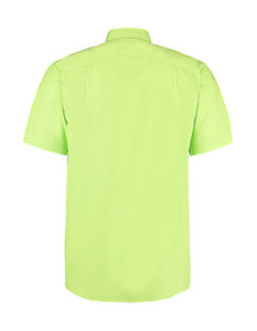 Chemise publicitaire homme manches courtes | Kingsey Lime
