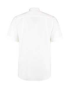 Chemise publicitaire homme manches courtes | Kingsey White