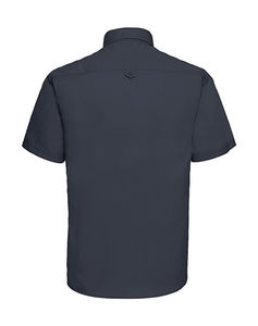 Chemise homme manches courtes twill publicitaire | Chaboillez French Navy
