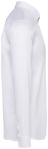 Chemise publicitaire bio en lyocell homme  Washed White
