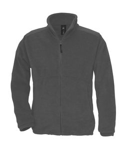 Polaire publicitaire manches longues | Icewalker+ Outdoor Full Zip Fleece Charcoal