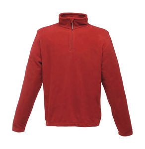 Polaire publicitaire homme manches longues | Micro Zip Classic Red