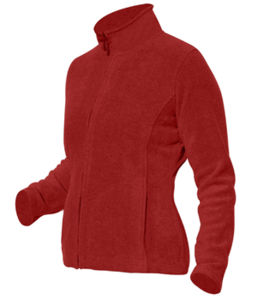 Polaires & Softshells personnalisable FULL ZIP WOMEN SW750 Bright red