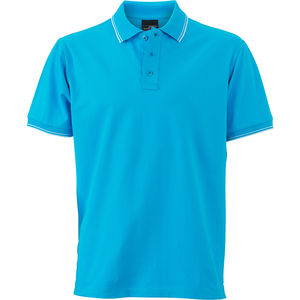 Polo Publicitaire - Jyho Turquoise