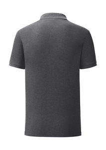 Polo homme iconic personnalisé | Iconic Polo Dark Heather Grey
