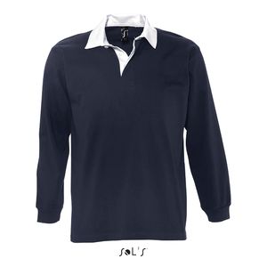 Polo publicitaire rugby homme bicolore | Pack Marine