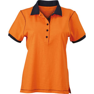 Polo Publicitaire - Cooffoo Orange