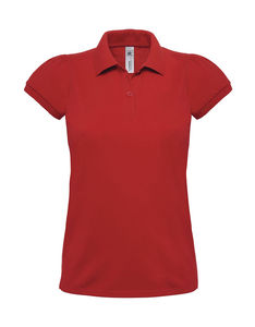 Polo femme heavymill publicitaire | Heavymill women Polo Red