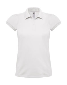 Polo femme heavymill publicitaire | Heavymill women Polo White