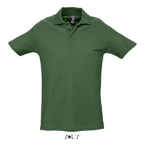 Polo publicitaire homme | Spring II Vert golf