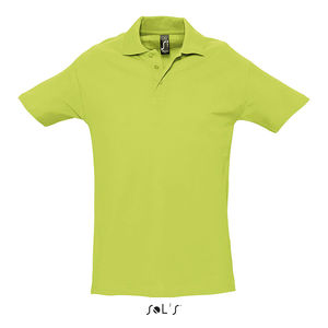 Polo publicitaire homme | Spring II Vert pomme