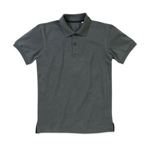 Polo publicitaire homme manches courtes | Henry Polo Men Slate Grey