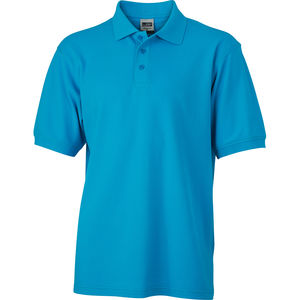 Polo Publicitaire - Tyxa Turquoise