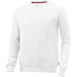 Sweater personnalisé ras du cou Toss Blanc