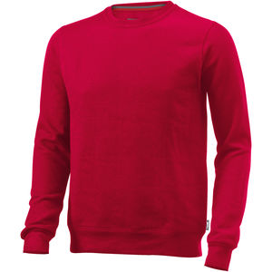 Sweater personnalisé ras du cou Toss Rouge