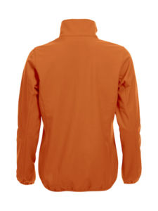 Softshell femme personnalisé 3 couches | Basic Jacket Ladies Blood Orange