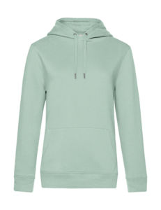 Sweatshirt personnalisable | Queen Hooded Aqua green