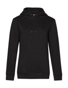 Sweatshirt personnalisable | Queen Hooded Black pure
