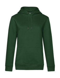 Sweatshirt personnalisable | Queen Hooded Bottle Green